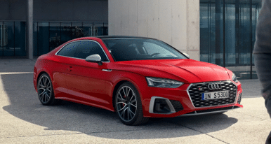 Mandaire auto Audi S5 coupé rouge