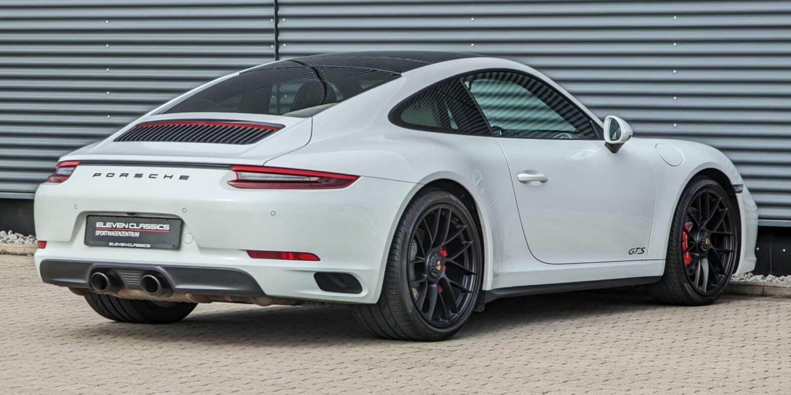 Porsche 911 type 991.2 GTS Coupé blanche