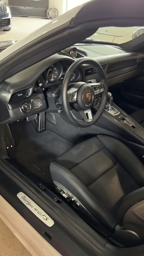 Porsche 911 type 991.2 Targa 4GTS Craie Import Allemagne