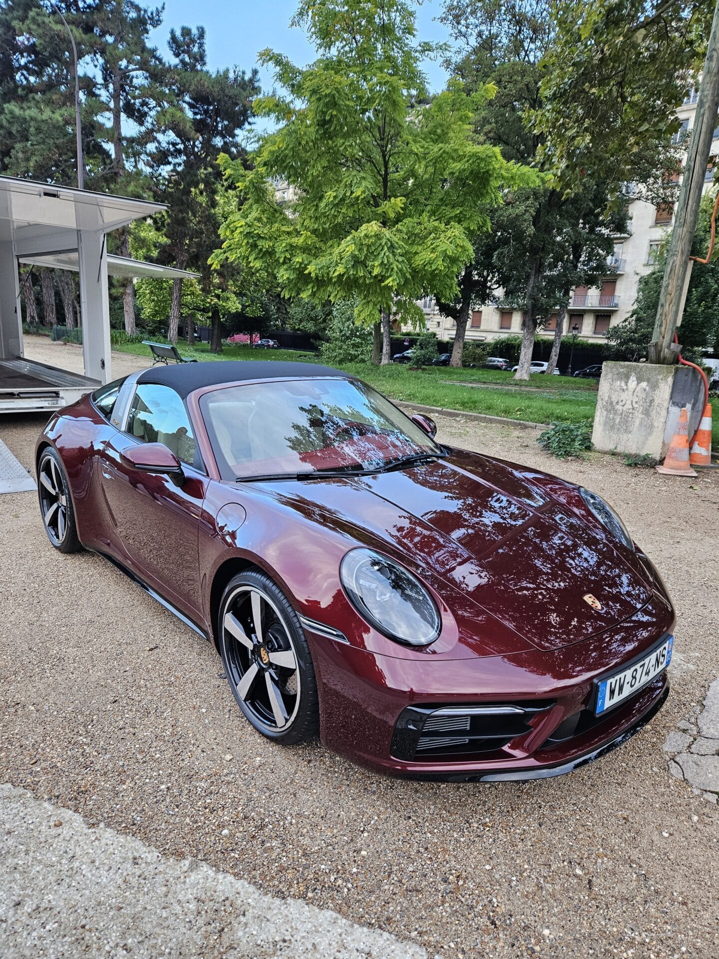 Porsche 911 992 Targa 4S Heritage Importation Allemagne