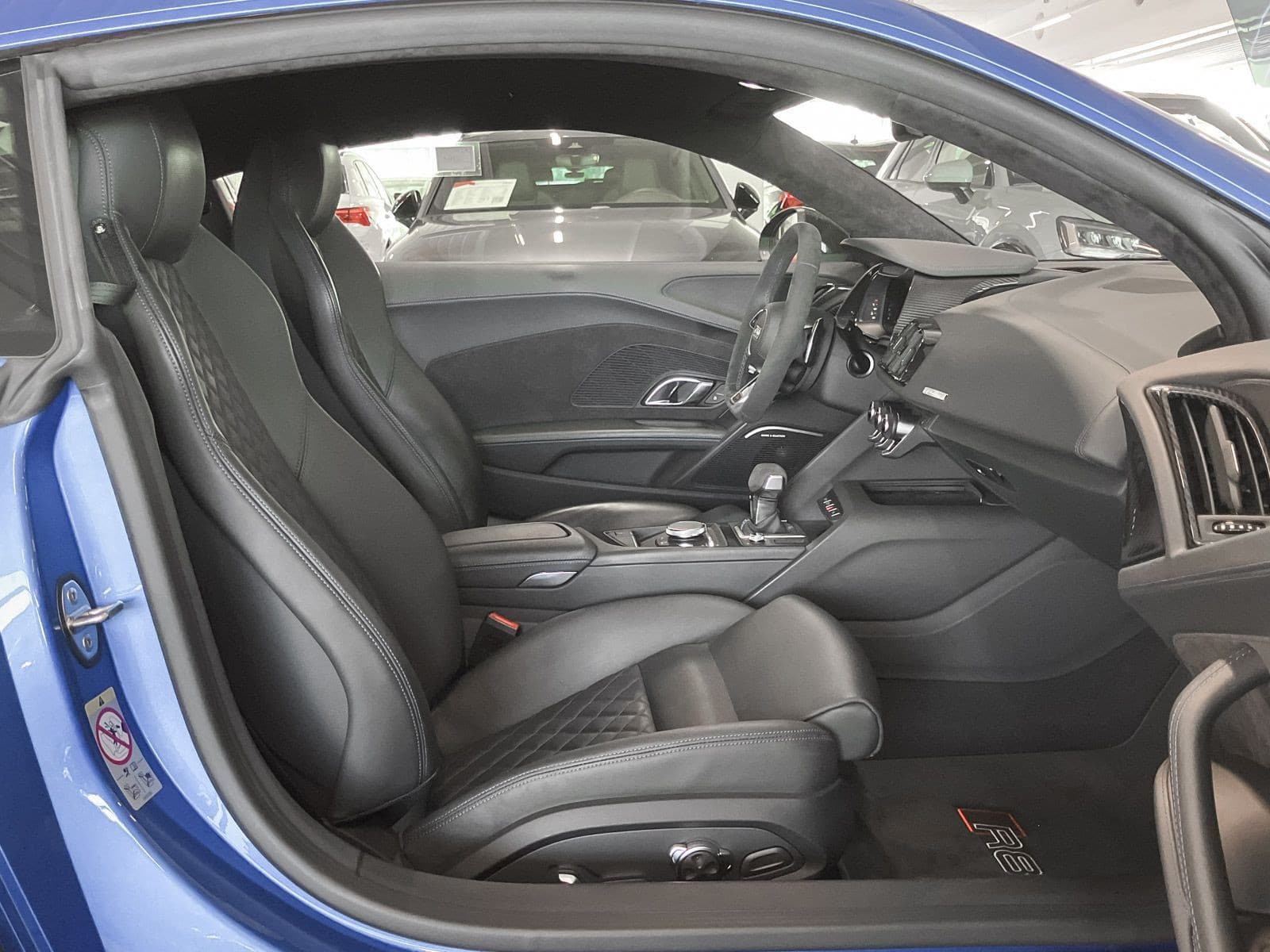 Audi R8 V10 Bleue Import Audi Allemagne