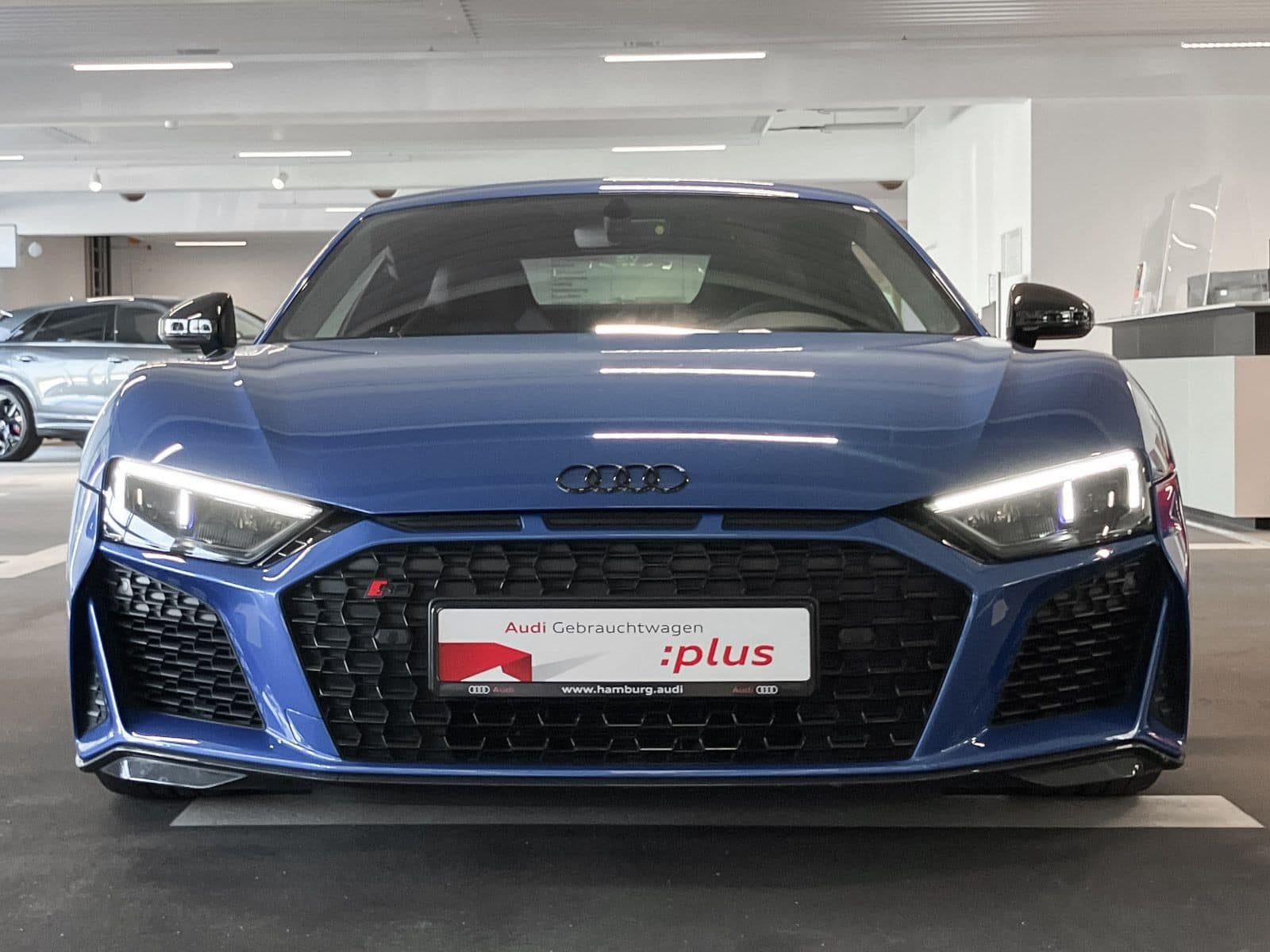 Audi R8 V10 Bleue Import Audi Allemagne