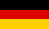 Drapeau de l'Allemagne - Noir-Rouge-Jaune