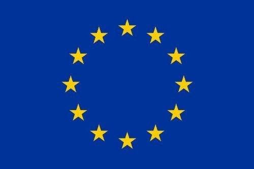 Drapeau union européenne pour importation mandataire Porche Audi BMW Mercedes