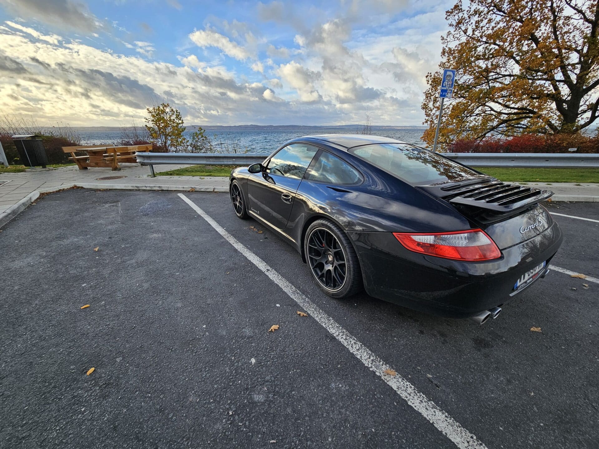 Porsche 911 997.1 noire S Manuelle Importation Porsche Suède révisée