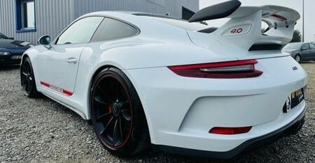Porsche 911 991 phase 1 GT3 blanche Import Allemagne