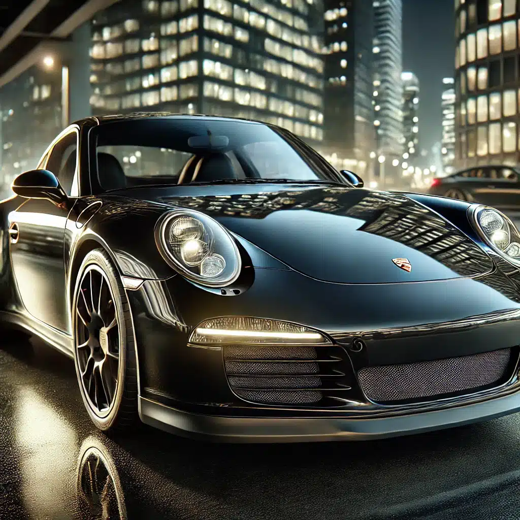 Porsche 911 997 coupé noire import