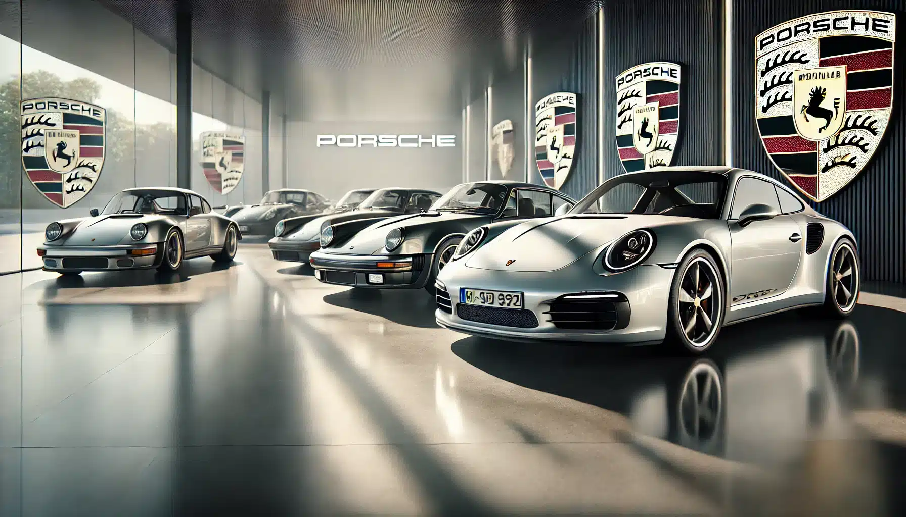 Gamme Porsche 911 de la classique à la moderne