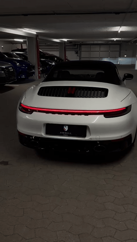 Porsche 911 992.1 4S CAB PDK Blanche Import Danemark