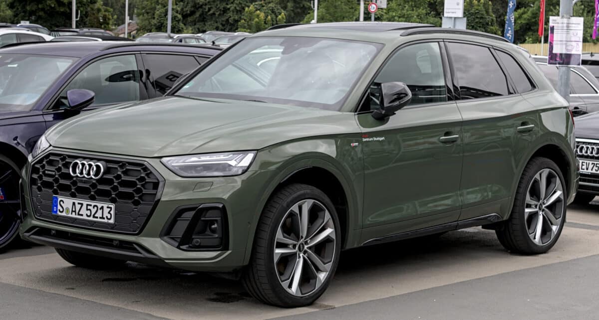 Audi Q5 occasion Import Allemagne vert foncé