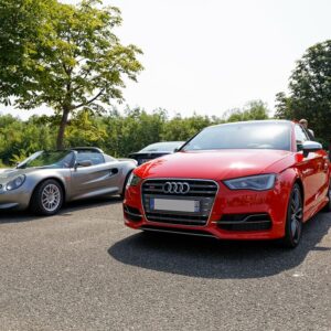 Audi S3 berline rouge indien en achat occasion import Allemagne