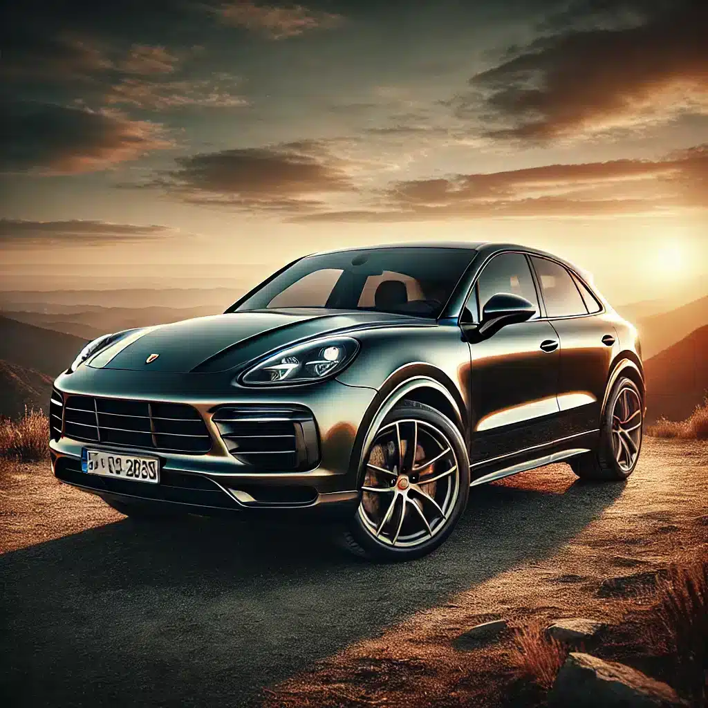 Porsche Cayenne Coupé Vert Gris Import