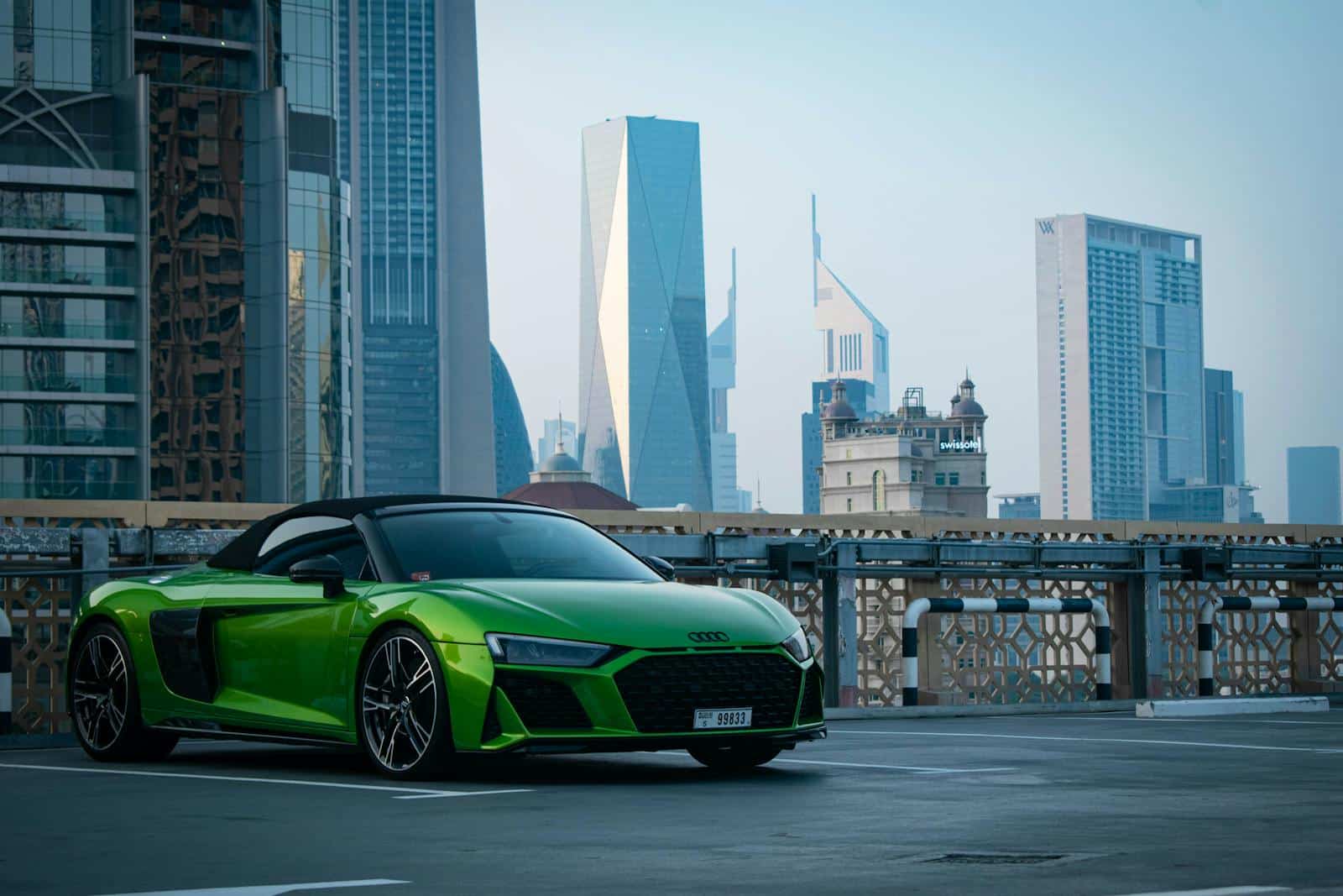 Audi R8 vert Allemagne