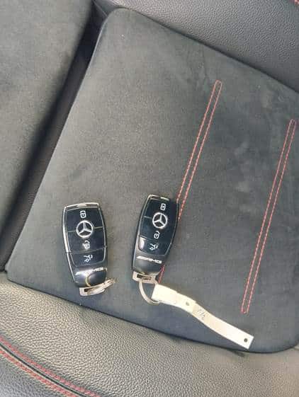 Importation Allemagne Mercedes CLA 45 S AMG Shooting Brake gris mat