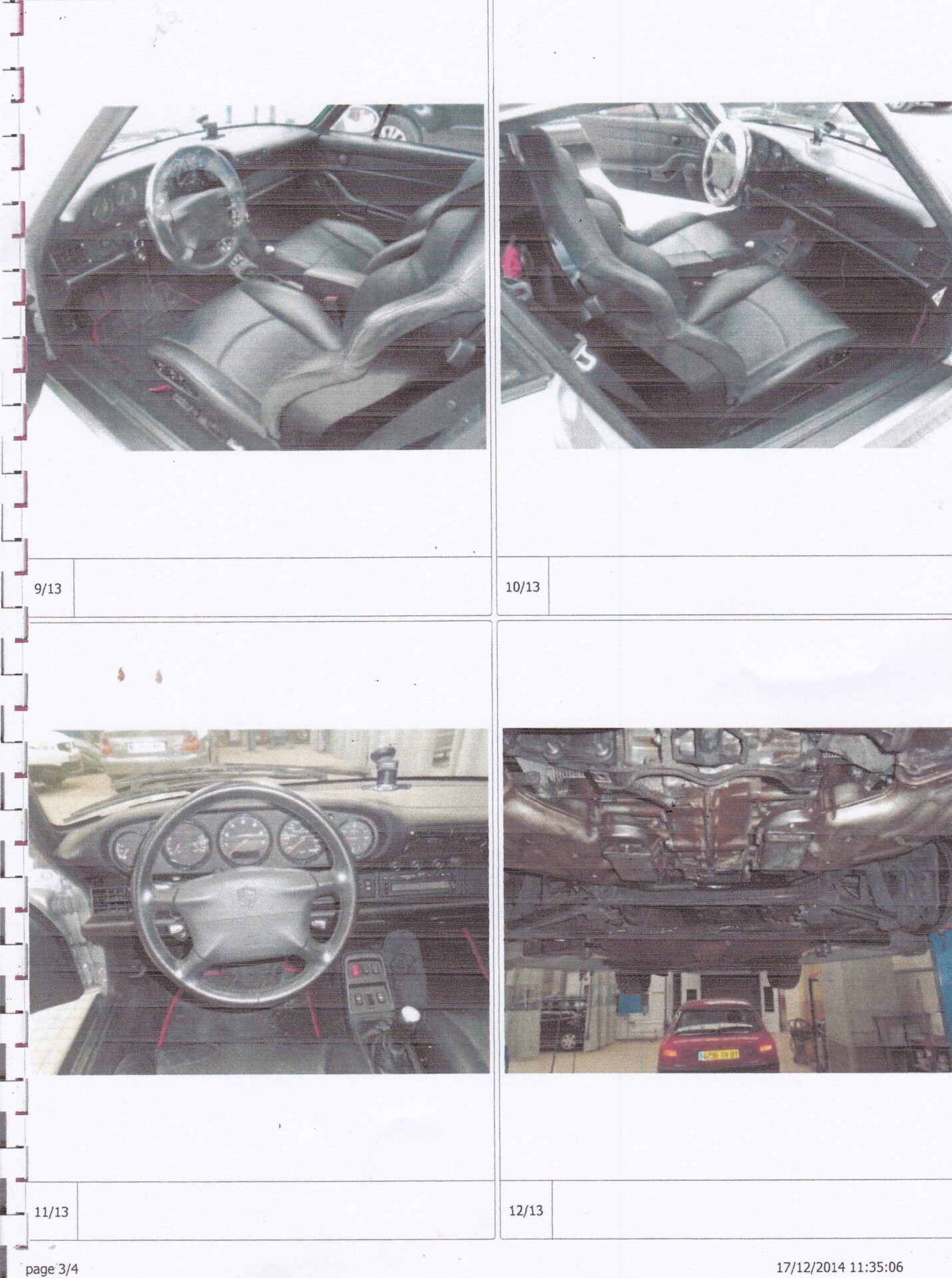 Porsche 911 993 Carrera 4S Importation grise intérieur noir parfait état