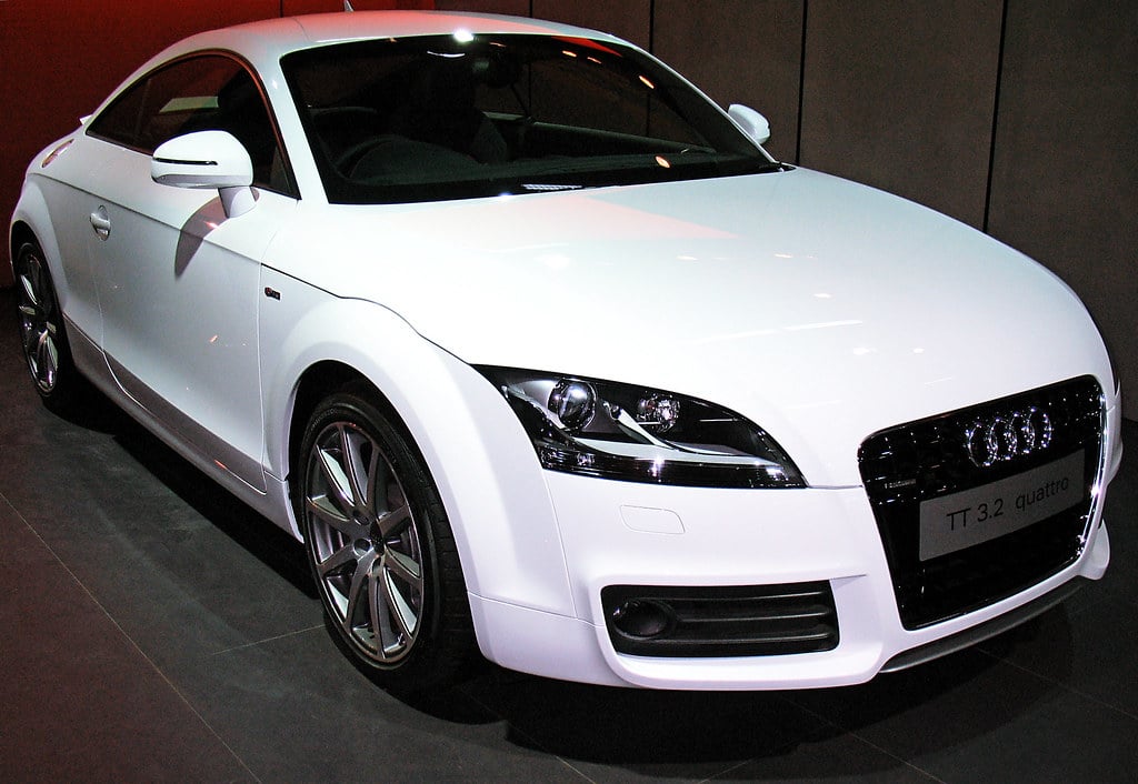 Audi TT occasion en importation Allemagne face AV blanche