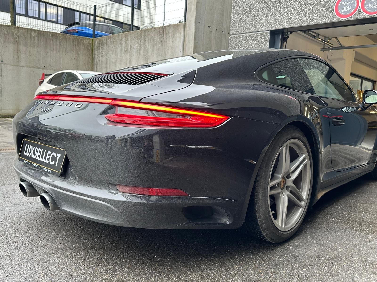 Porsche 911 type 991 phase 2 Carrera 4S PDK 420ch noire intérieur expresso occasion Allemagne