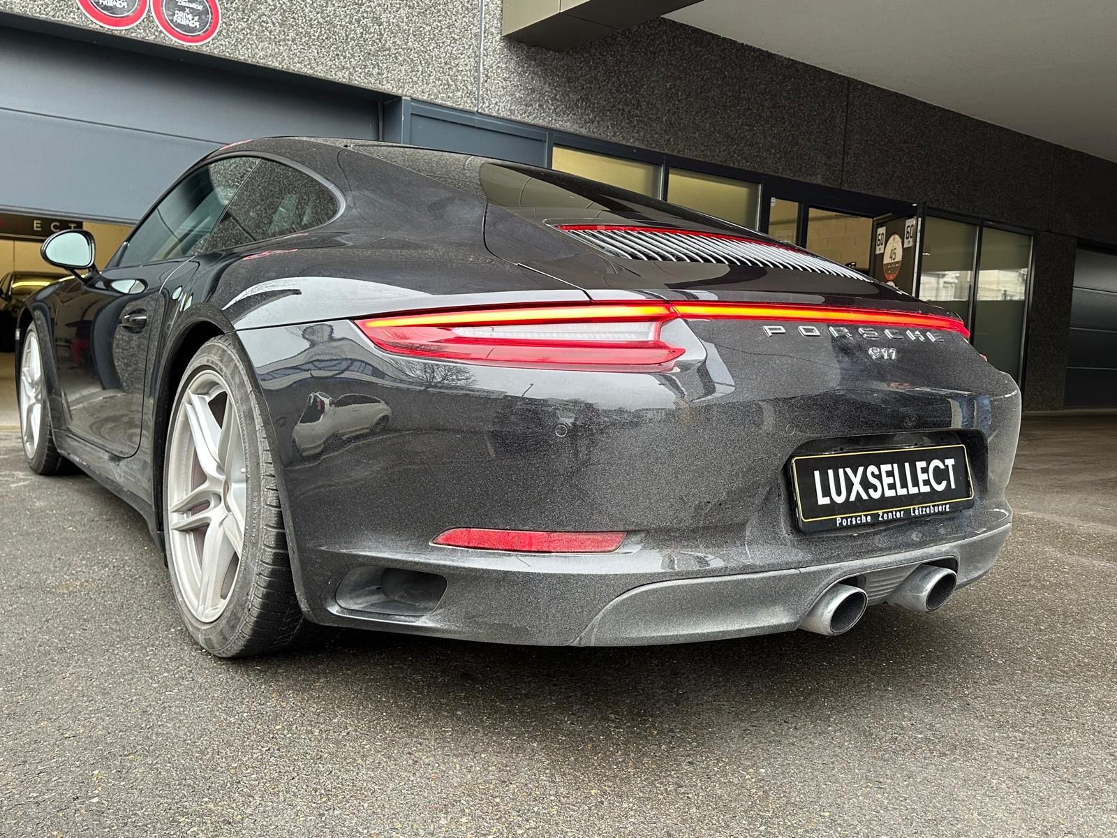 Porsche 911 type 991 phase 2 Carrera 4S PDK 420ch noire intérieur expresso occasion Allemagne
