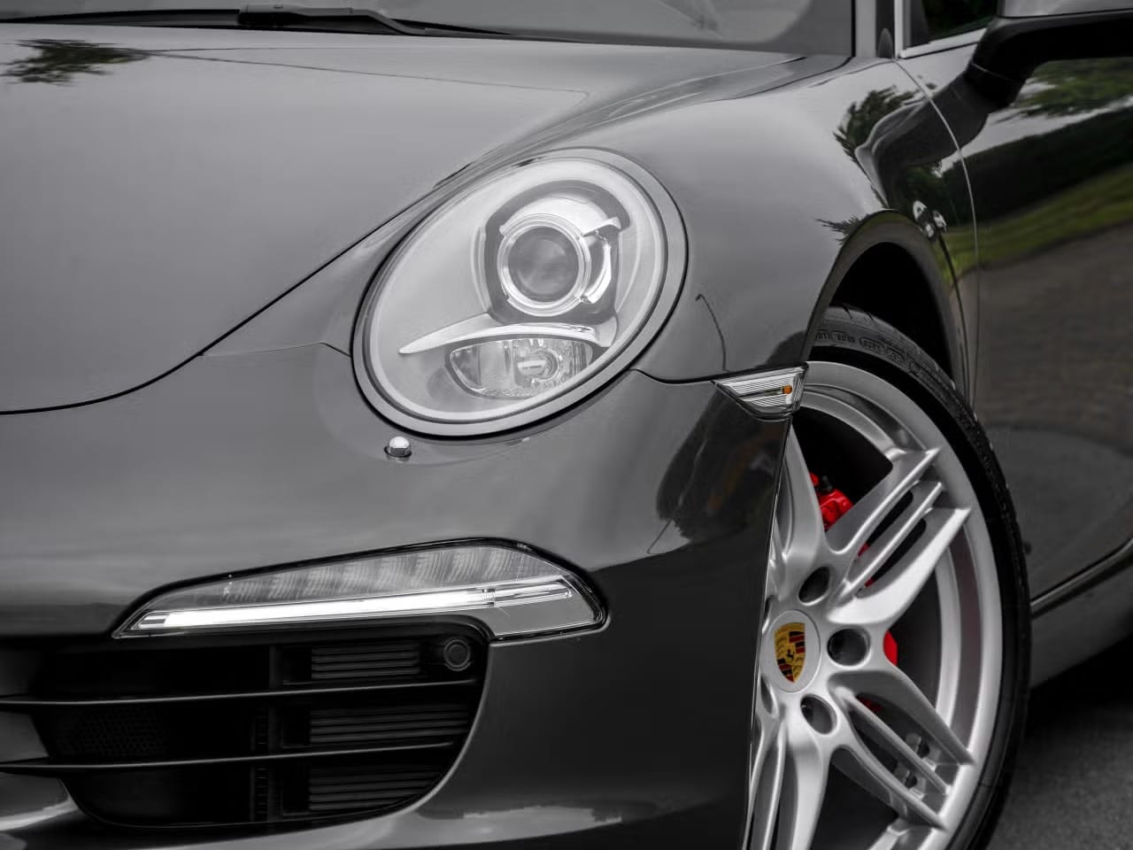 Porsche 911 991 Coupé Carrera Gris quartz intérieur beige Importation Allemagne