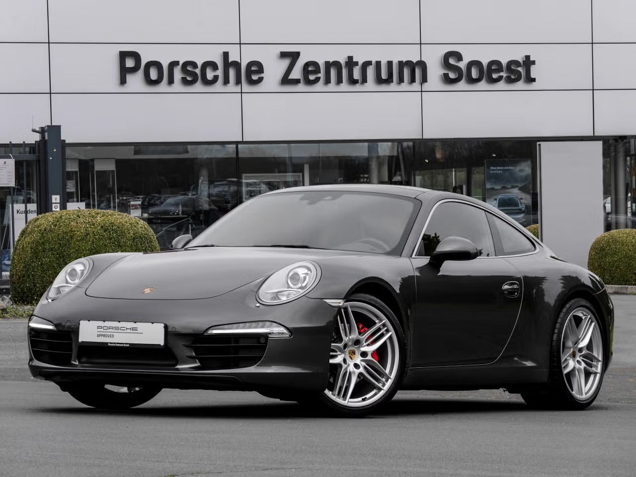 Porsche 911 991 Coupé Carrera Gris quartz intérieur beige Importation Allemagne