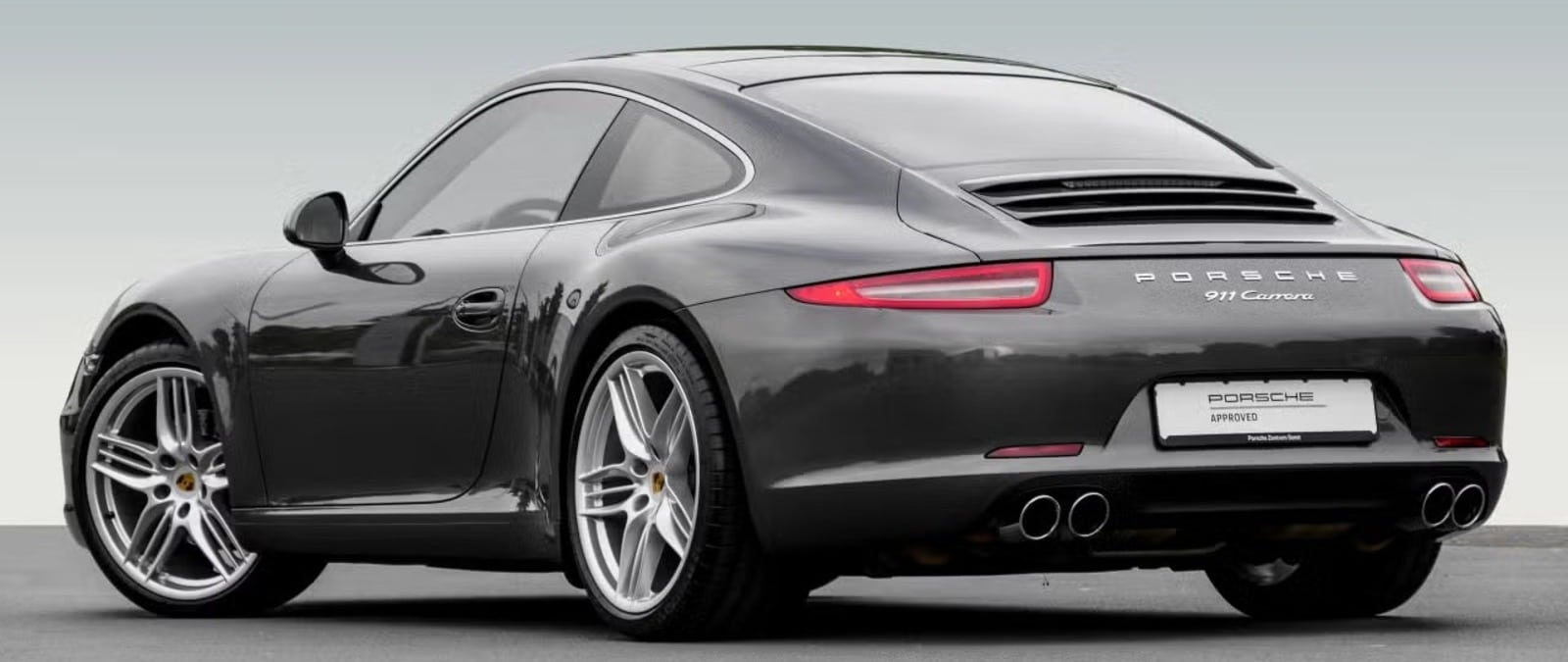 Porsche 911 991 Coupé Carrera Gris quartz intérieur beige Importation Allemagne