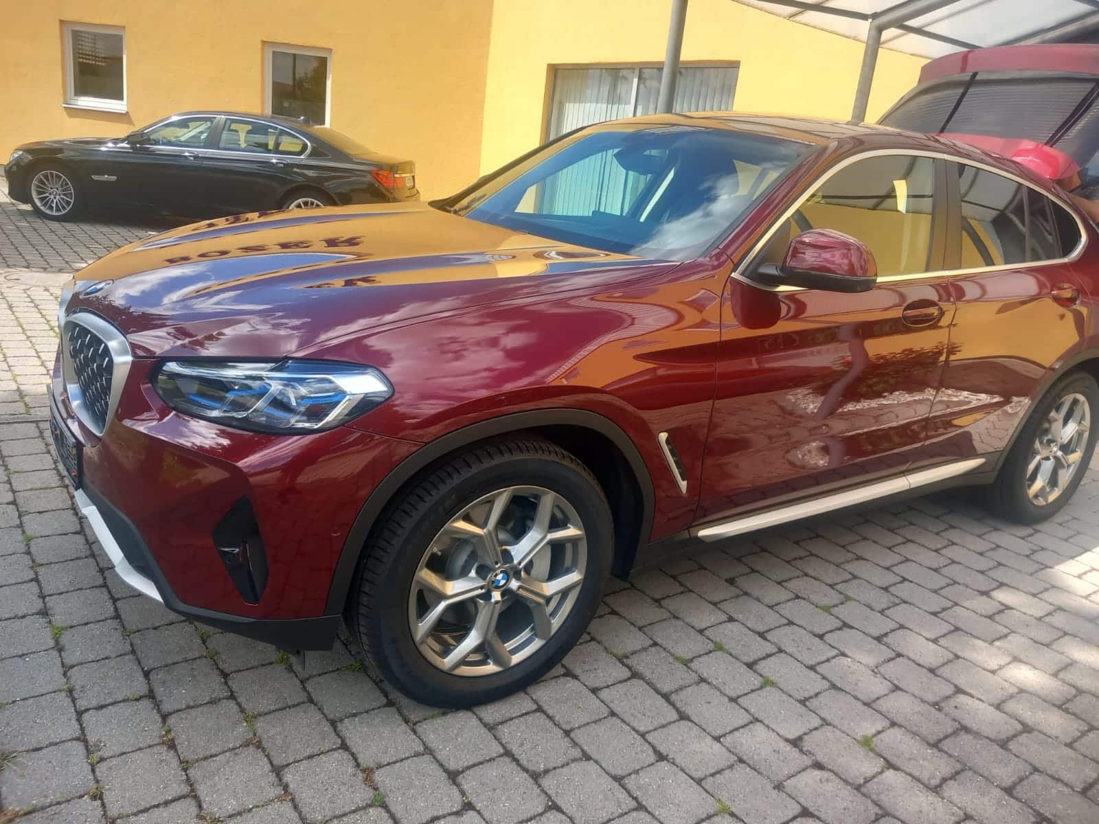 BMW X4 30d Xdrive 286ch Import Allemagne Rouge intérieur noir full options