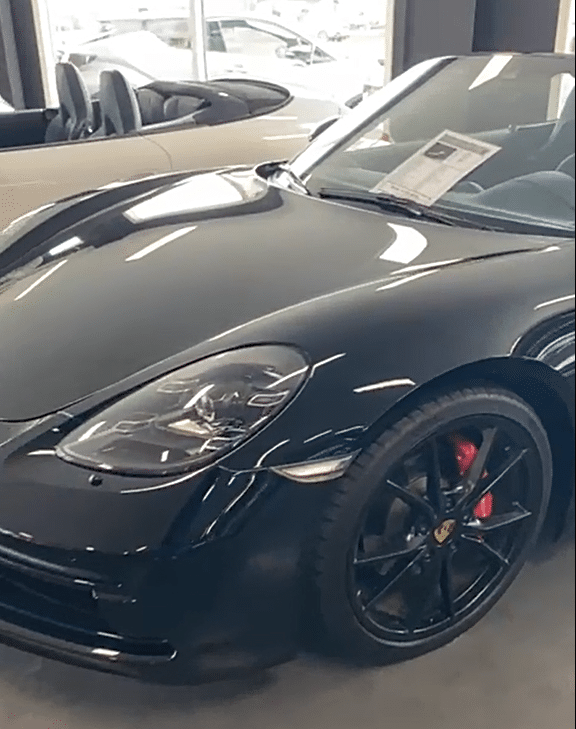Porsche 718 Boxster GTS Noir Importation Pays-BasPorsche 718 Boxster GTS Noir Importation Pays-Bas