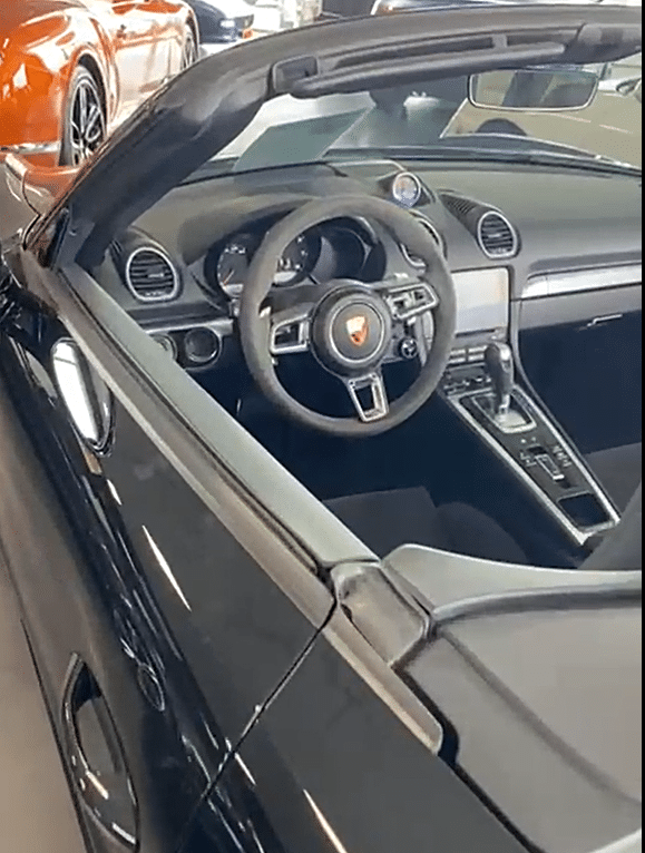 Porsche 718 Boxster GTS Noir Importation Pays-Bas