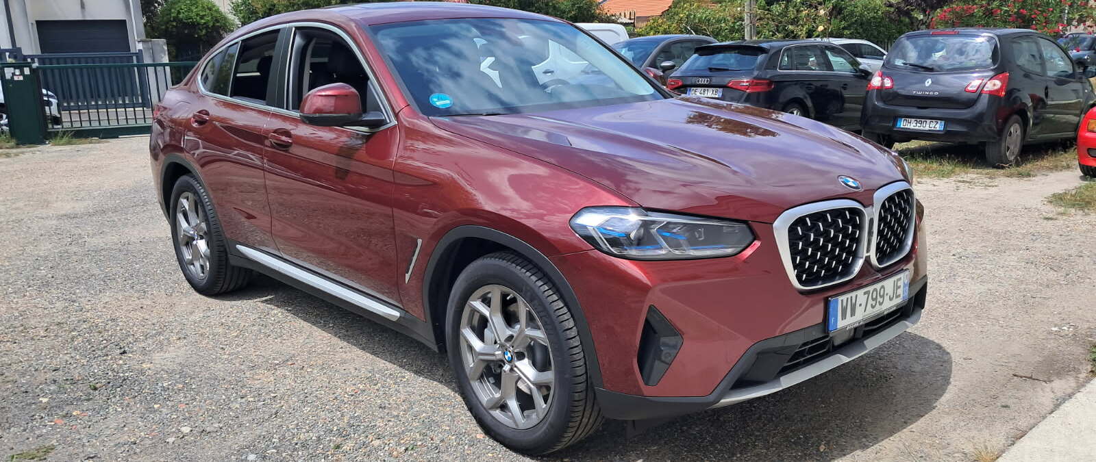 BMW X4 30d Msport Xdrive rouge vermillon full options Import Allemagne