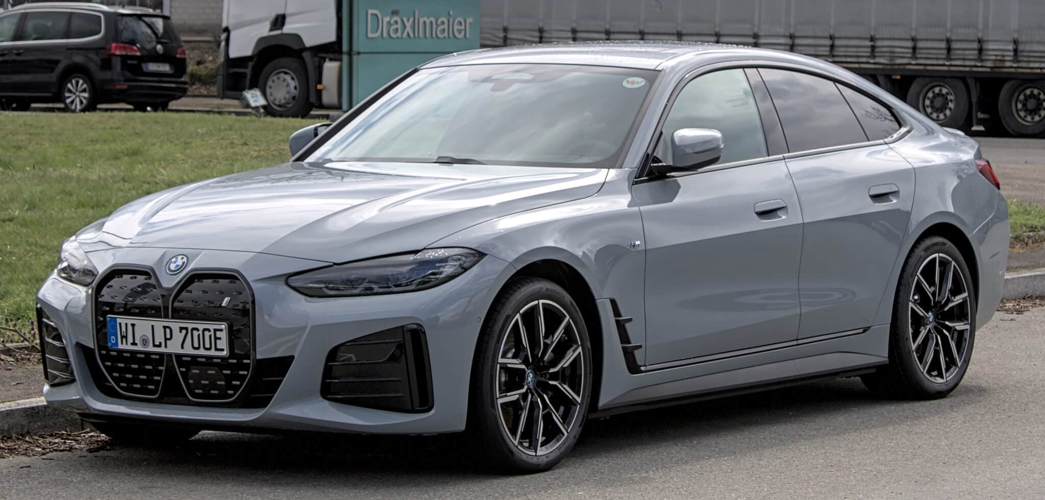 BMW I4 électrique grus nardo en Allemagne