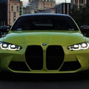 BMW M5 Allemagne Face AV vert pomme