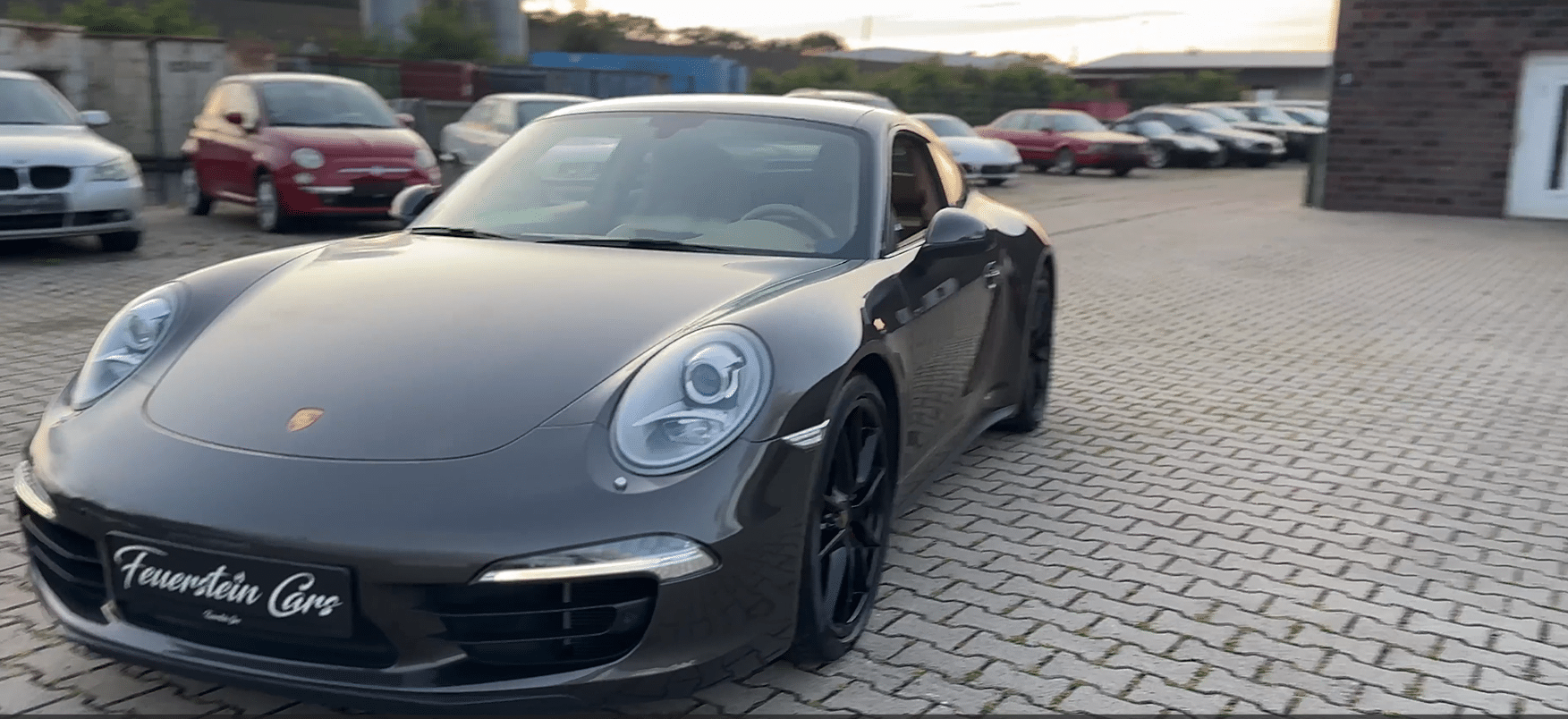 Porsche 911 type 991 phase 1 2014 Carrera 4S PDK brun métal intérieur beige