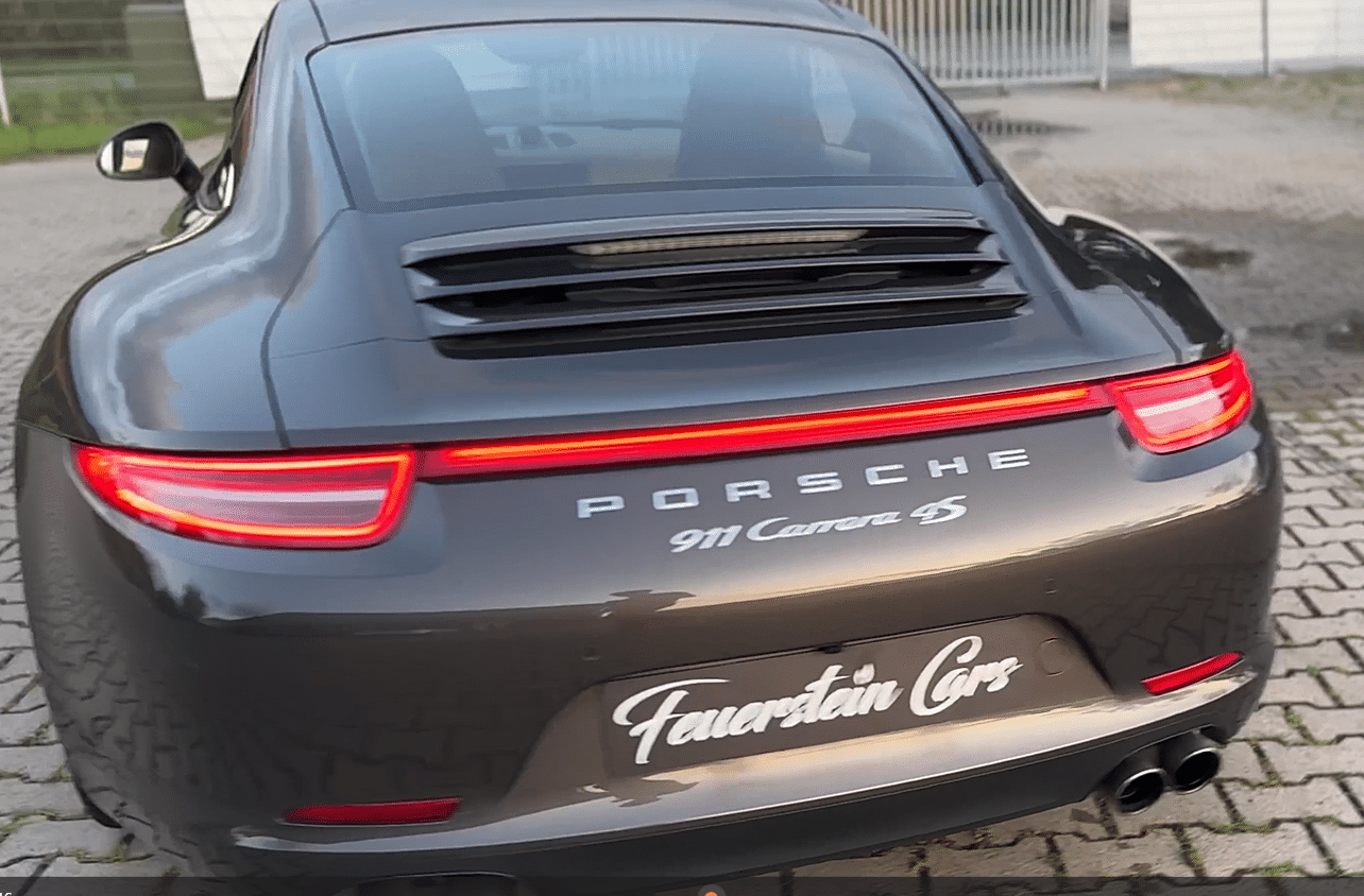 Porsche 911 type 991 phase 1 2014 Carrera 4S PDK brun métal intérieur beige