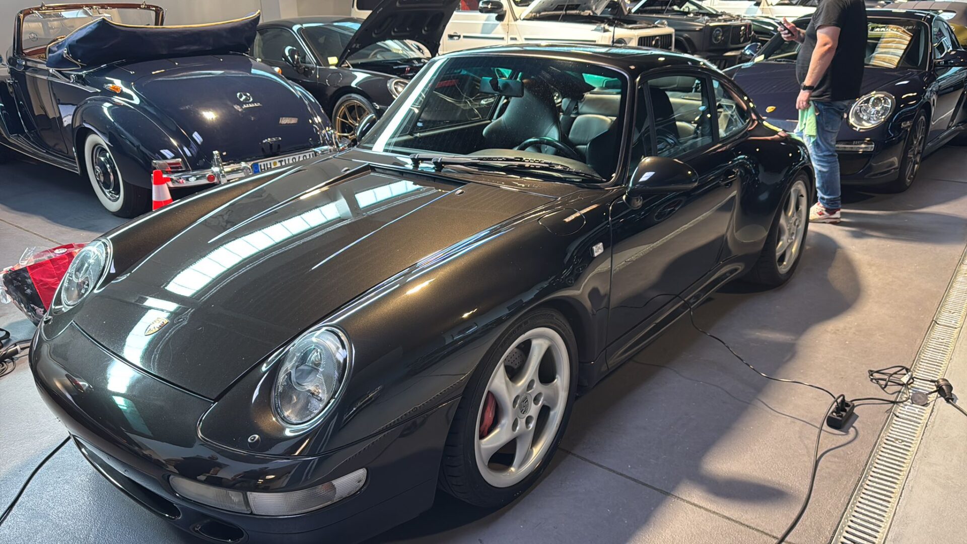 Porsche 911 993 4S X51 Noir sièges sport Import Allemagne