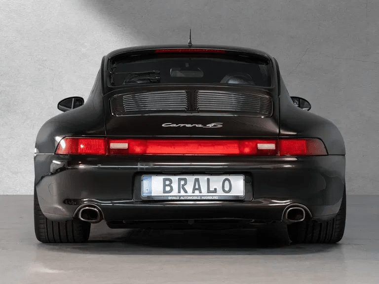 Porsche 911 993 4S X51 Noir sièges sport Import Allemagne