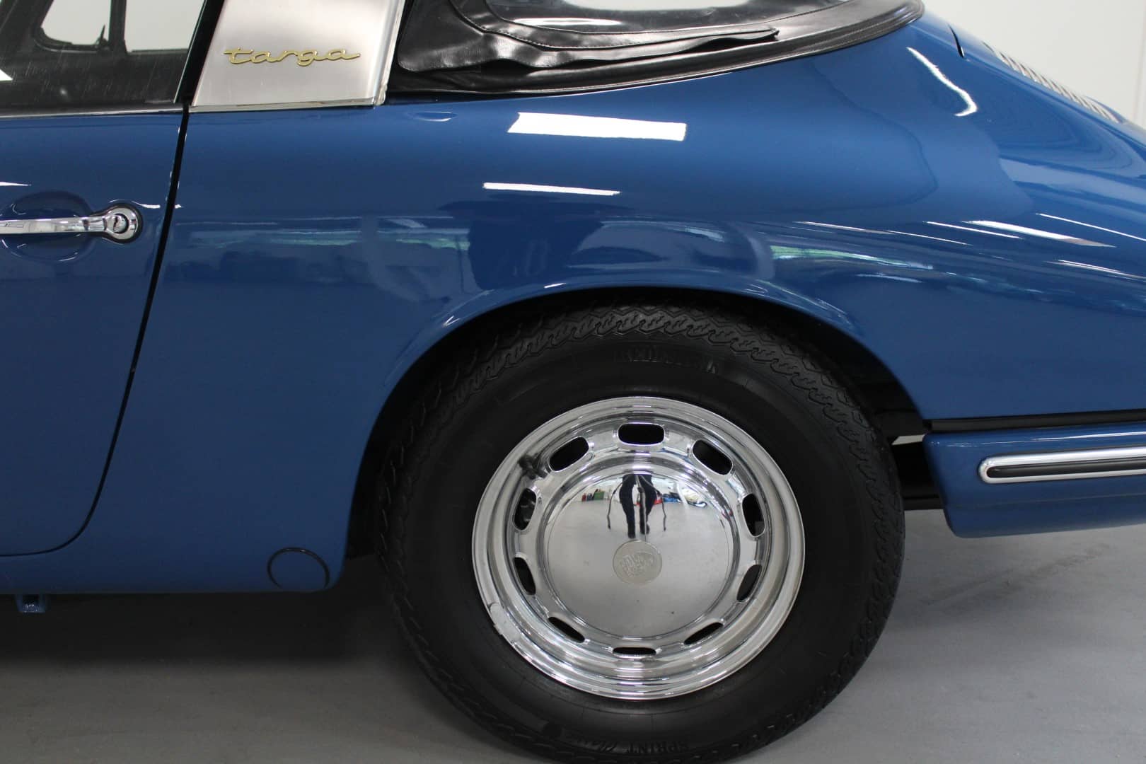 Import Danemark Porsche 912 Targa SWT bleu restaurée origine