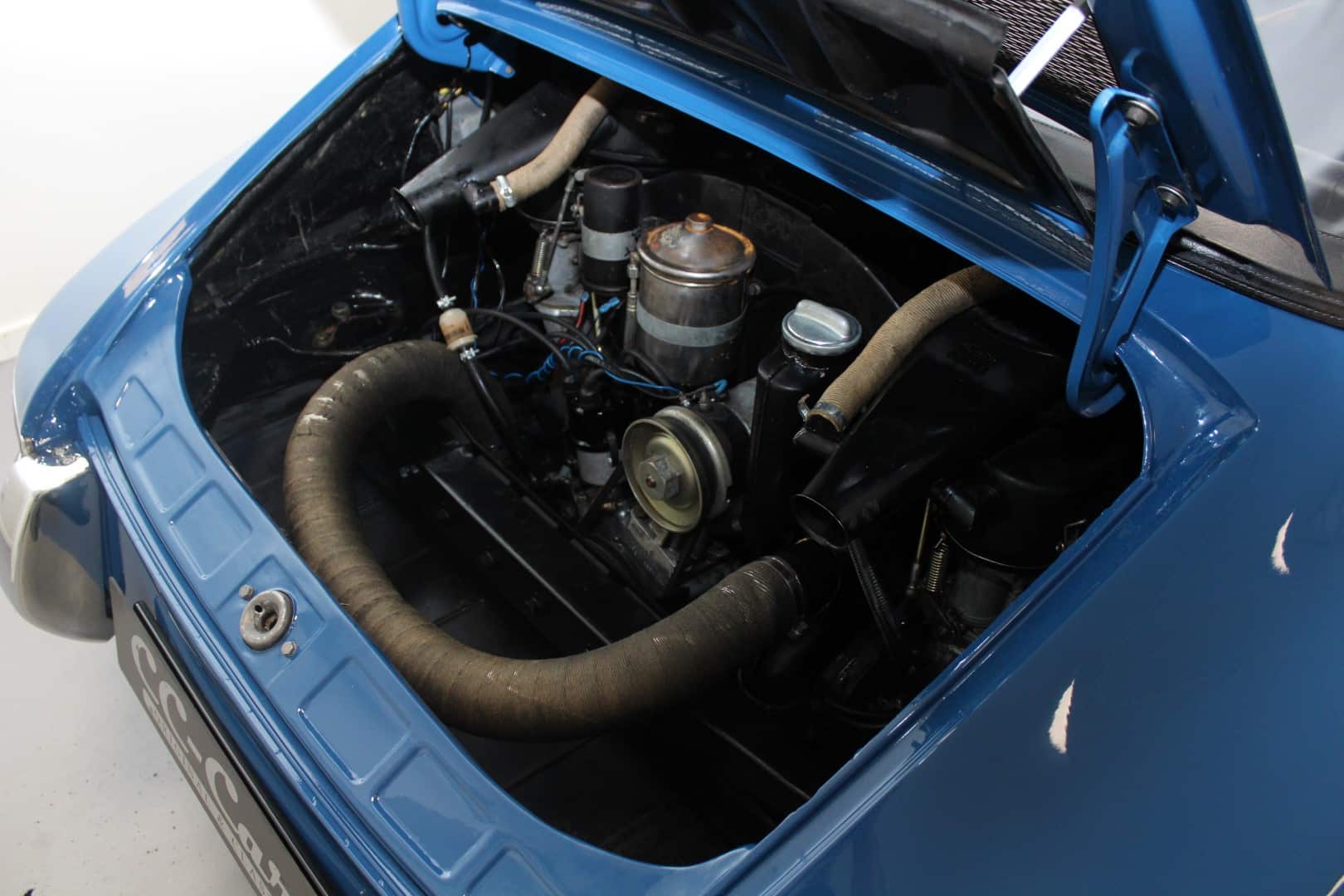 Import Danemark Porsche 912 Targa SWT bleu restaurée origine