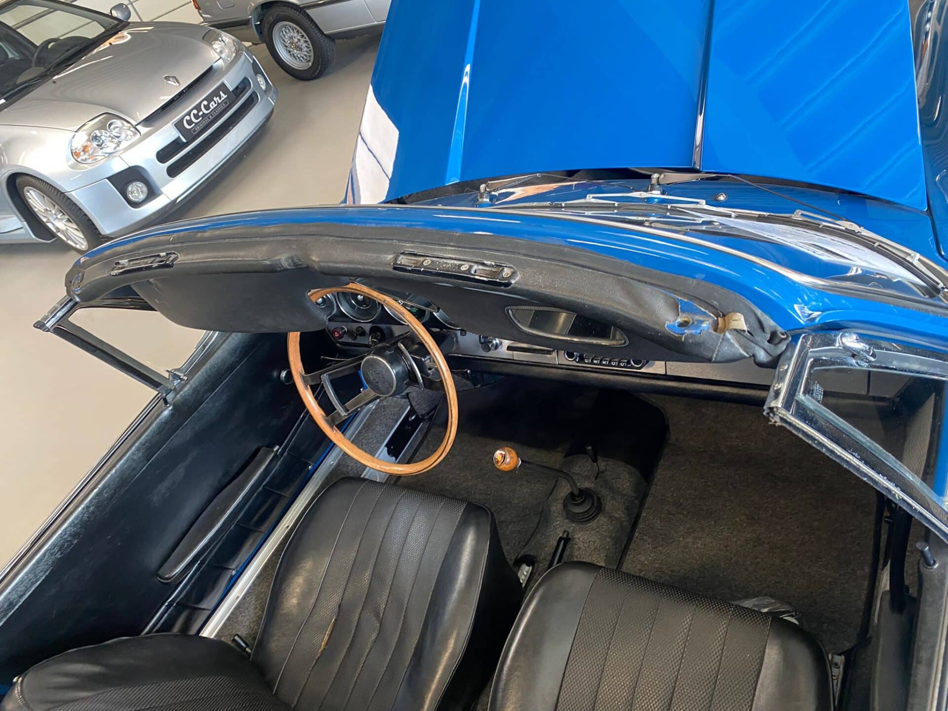 Import Danemark Porsche 912 Targa SWT bleu restaurée origine