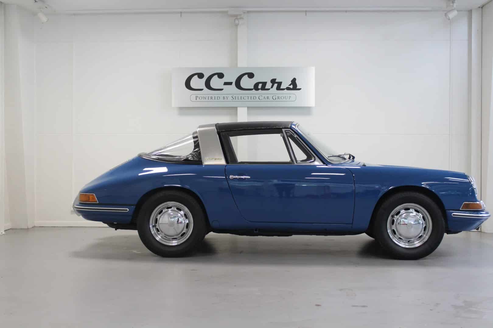 Import Danemark Porsche 912 Targa SWT bleu restaurée origine