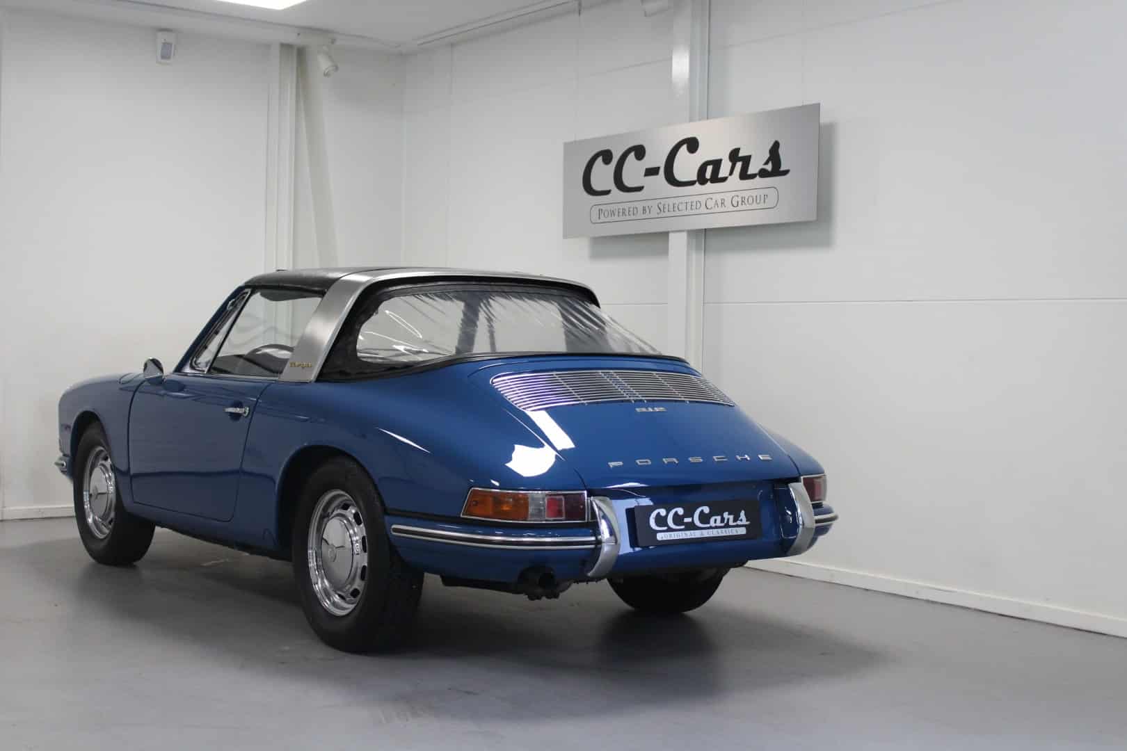 Import Danemark Porsche 912 Targa SWT bleu restaurée origine