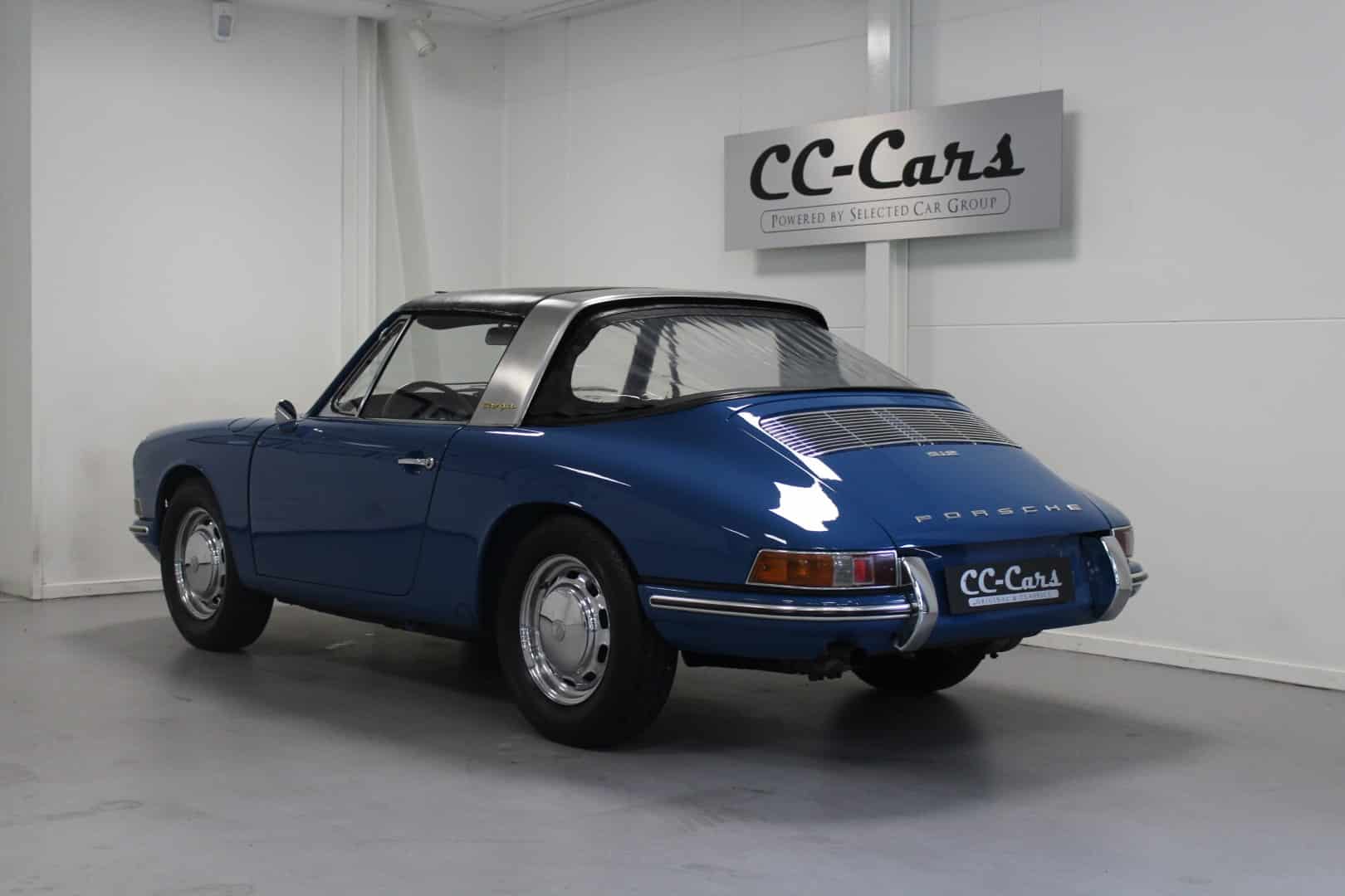 Import Danemark Porsche 912 Targa SWT bleu restaurée origine