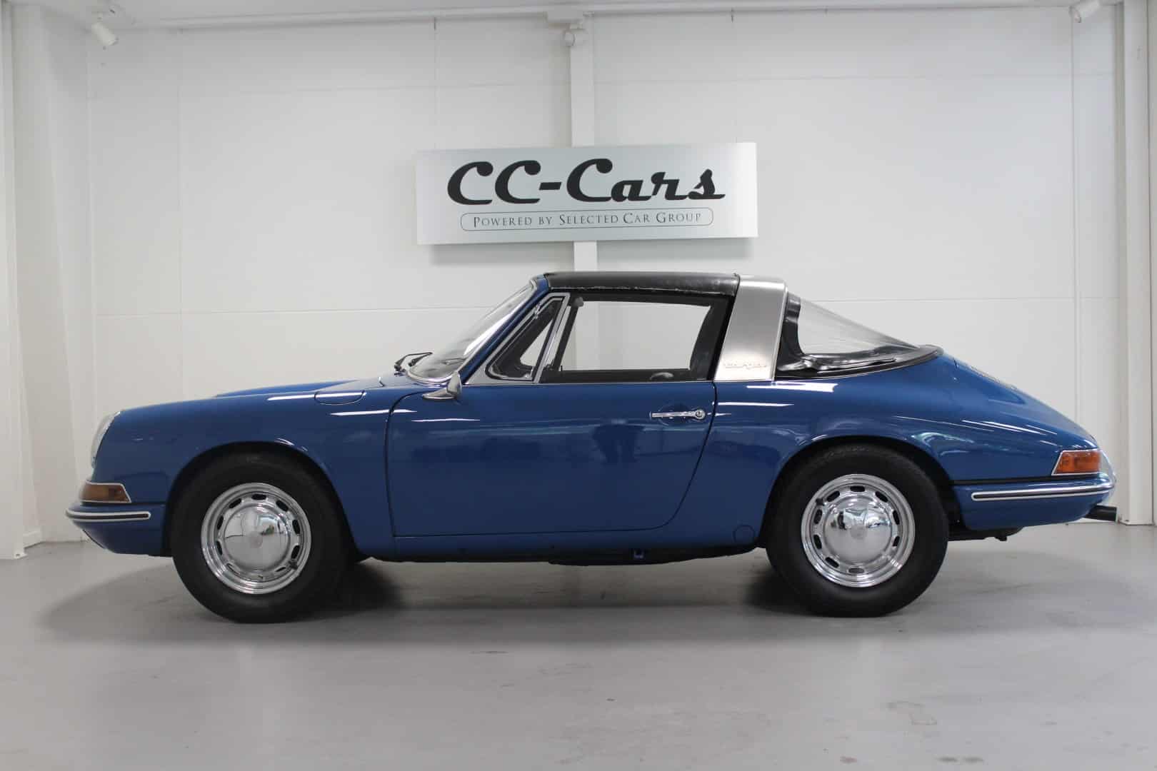 Import Danemark Porsche 912 Targa SWT bleu restaurée origine