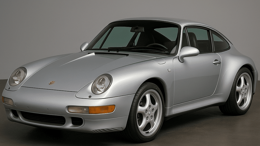 Porsche 911 993 grise