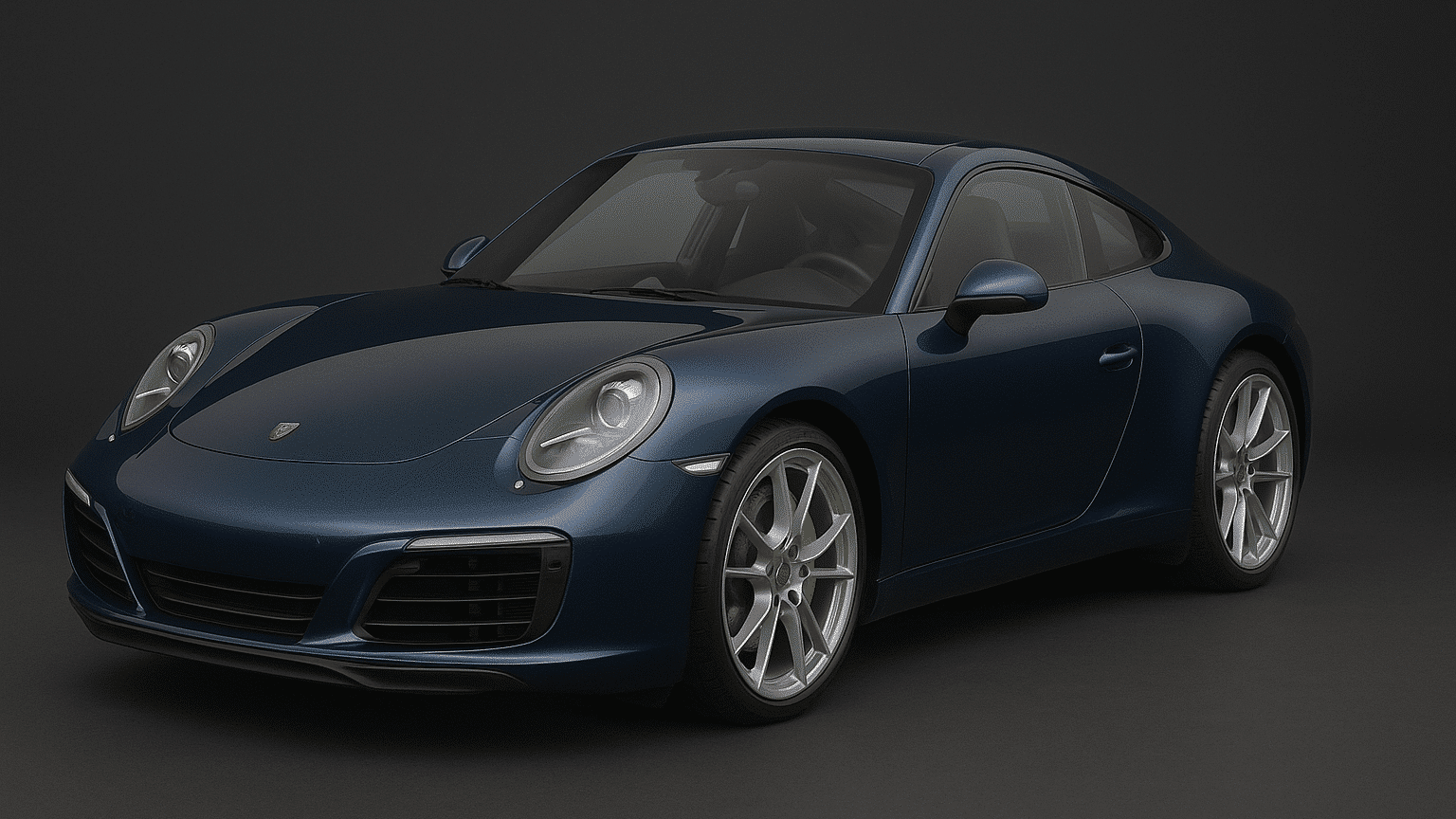 Porsche 911 991 bleue