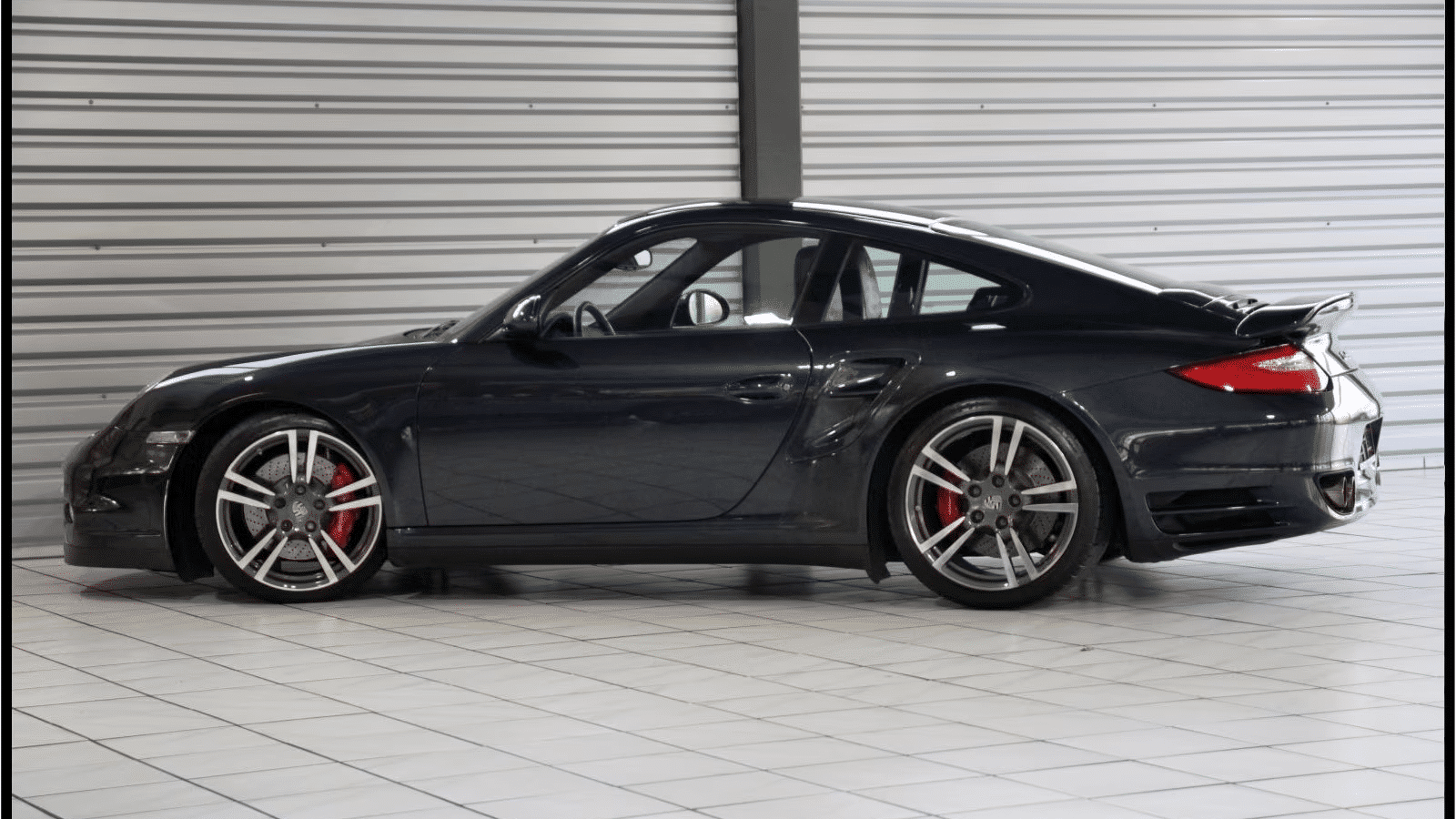Porsche 911 997.2 PDK 500ch gris atlas métallisé cuir étendu noir