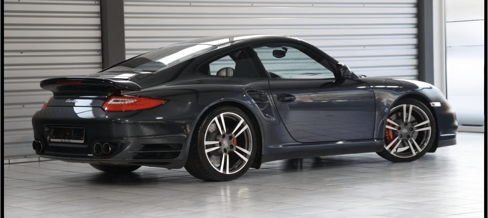 Porsche 911 997.2 PDK 500ch gris atlas métallisé cuir étendu noir