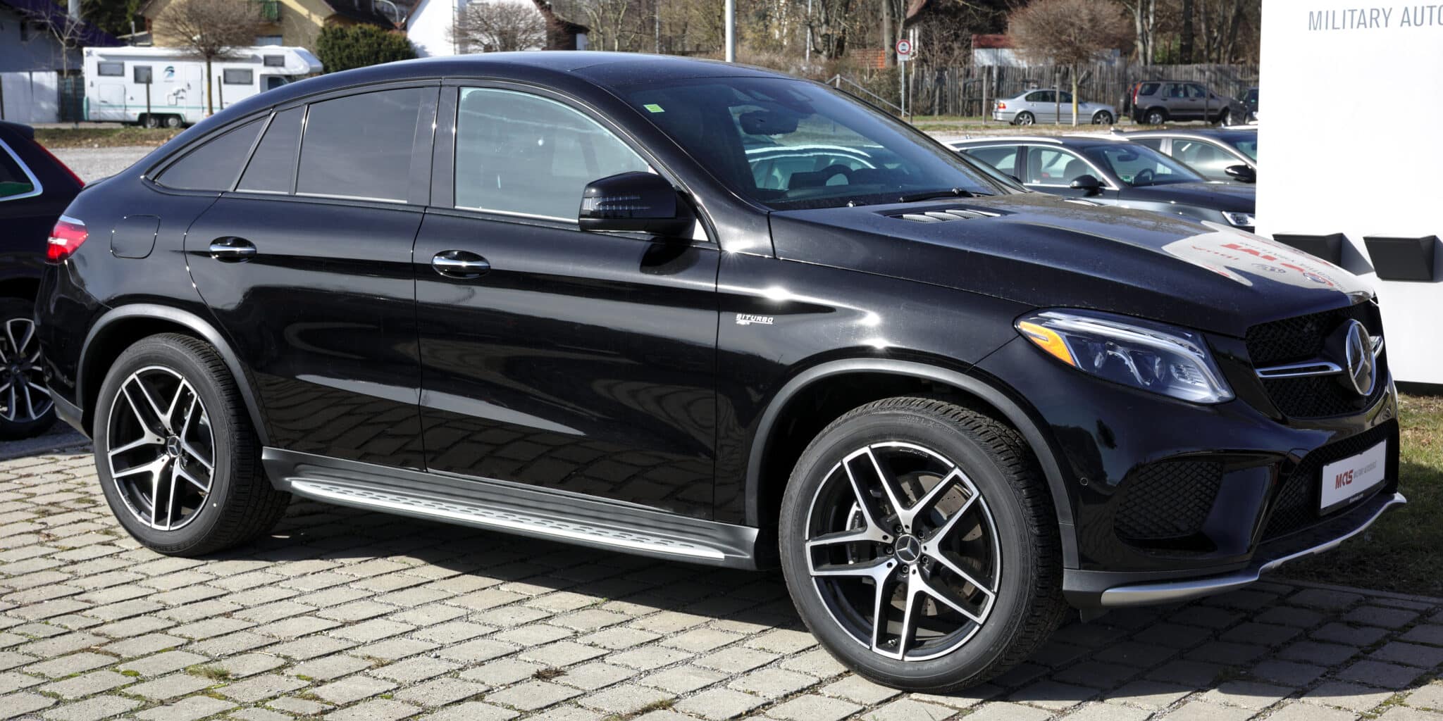 Mercedes GLE coupé 300 de noire Import Allemagne