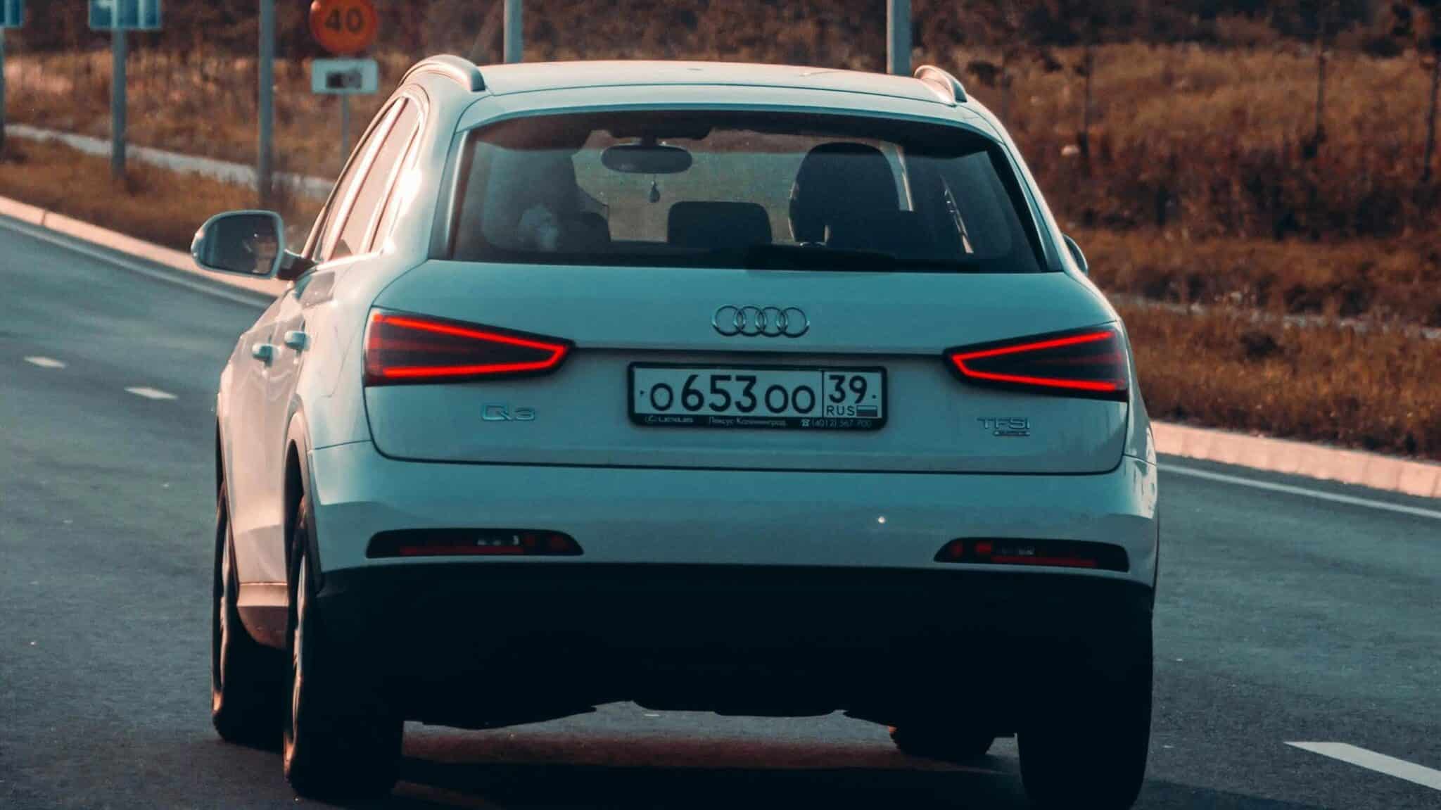 Audi Q3 Import blanc