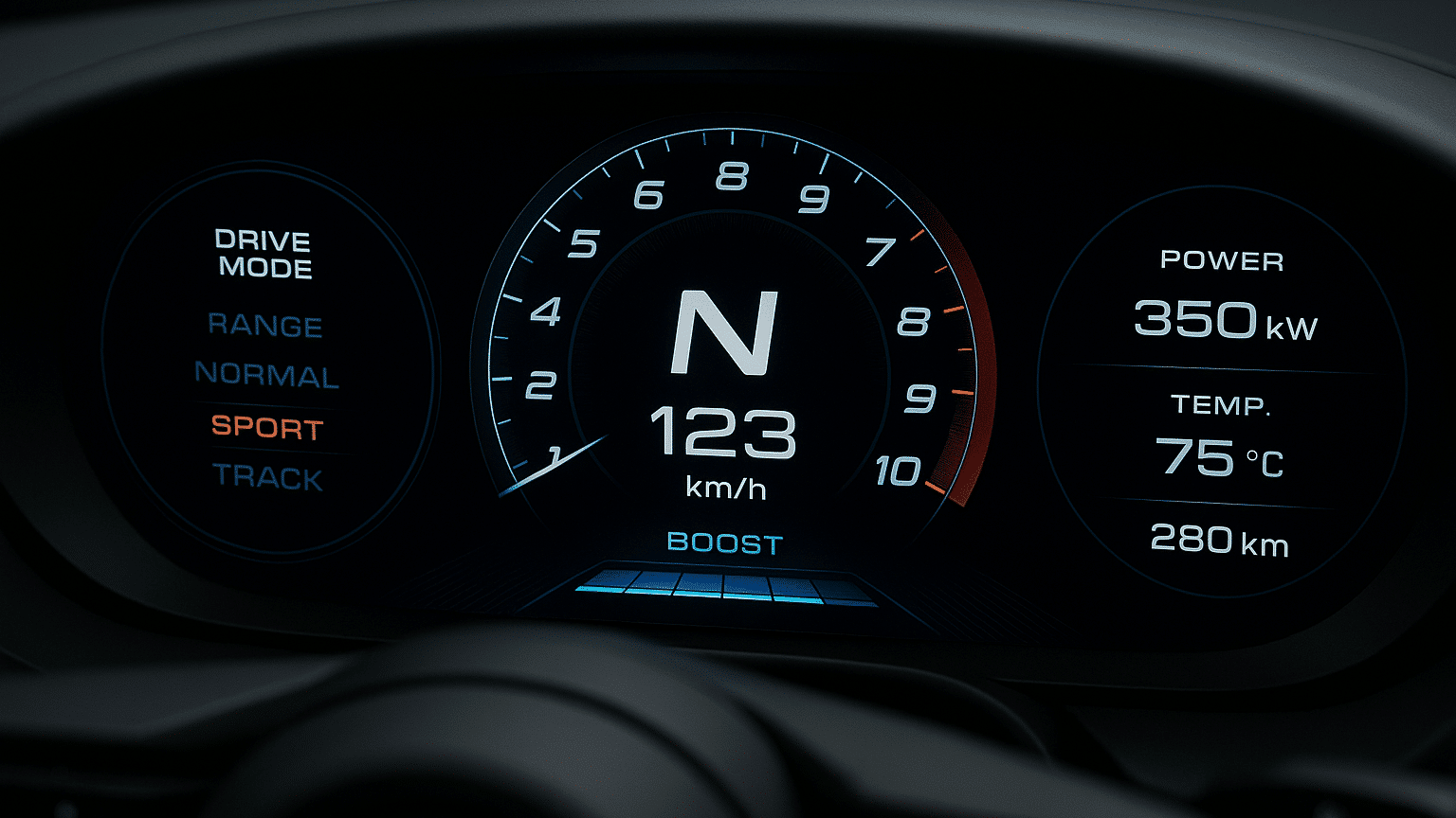 Intérieur digital cockpit simulation porsche 911 994