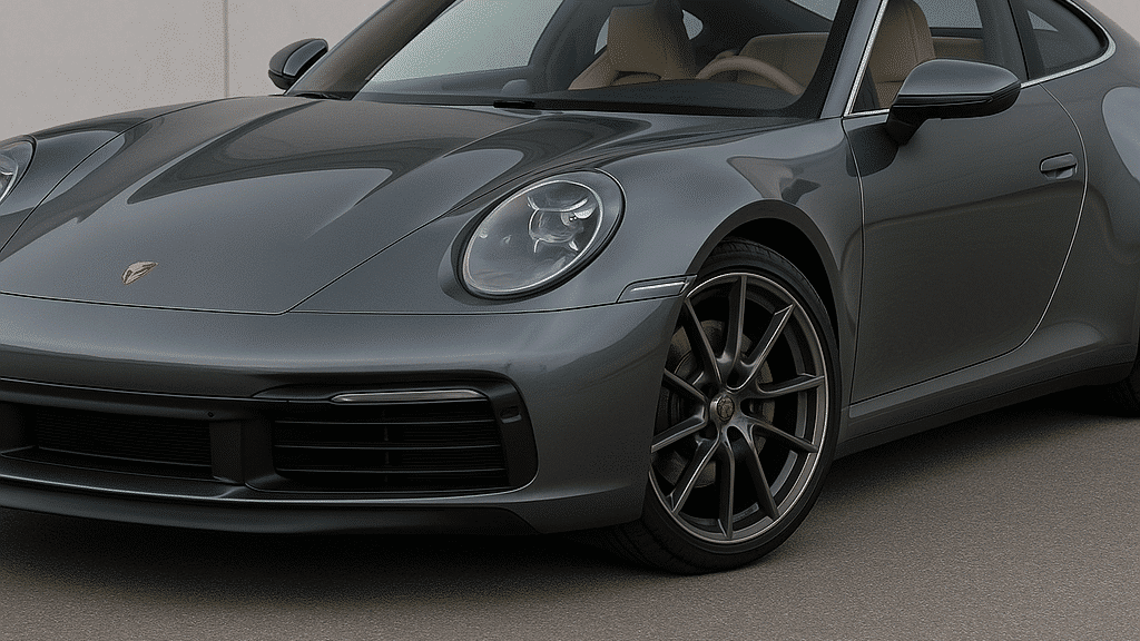 Simulation IA Nouvelle Porsche 911 2028 type 994 Allemagne